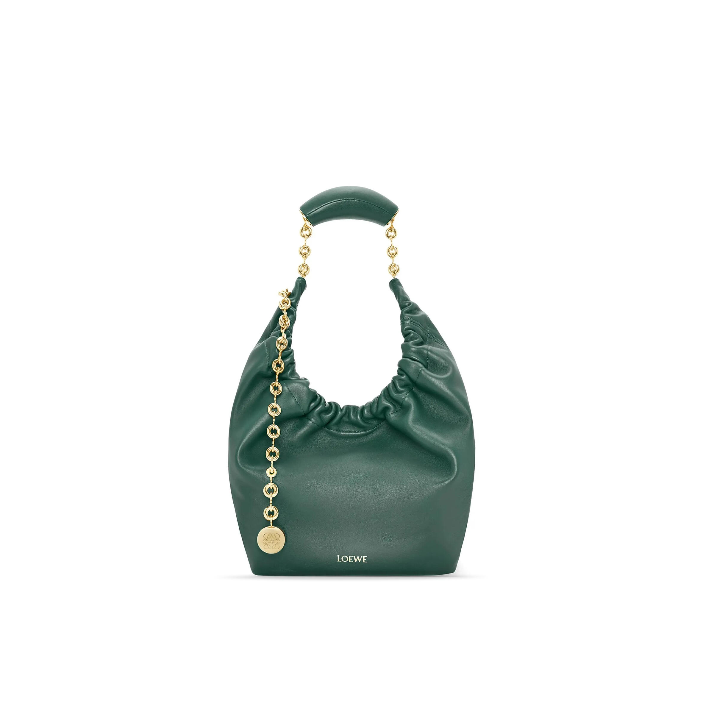 L0ew* small soft nappa sheep leather squeeze bag a914nchx01-4535 (29*24*10.5cm)